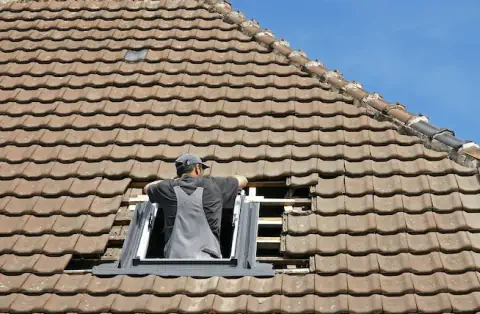 Pose de velux - Ognes